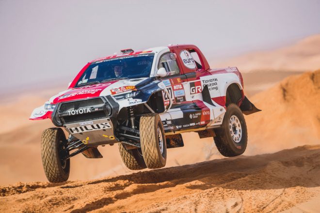 ジニエル・ド・ヴィリエール（GRダカールハイラックスT1＋）　ダカールラリー2022