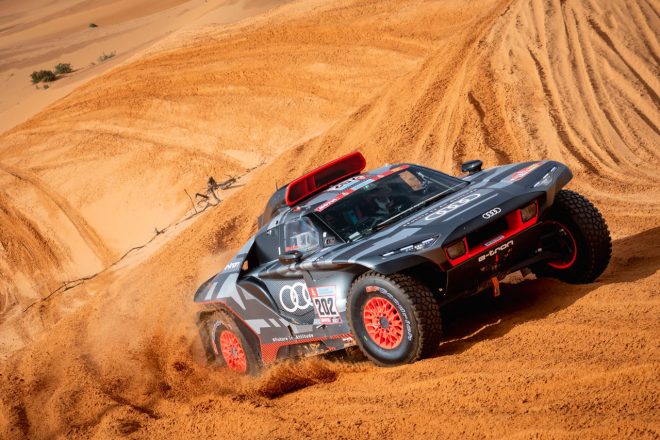 カルロス・サインツ（アウディRS Q e-tron）　ダカールラリー2022
