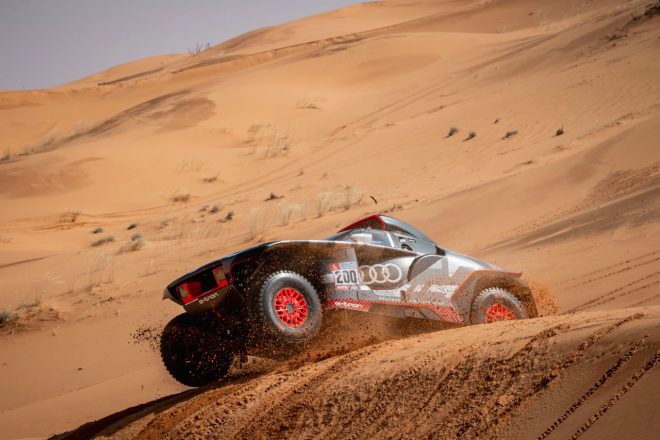 ステファン・ペテランセル（アウディRS Q e-tron）　ダカールラリー2022