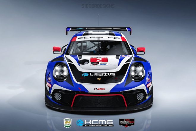 デイトナ24時間にスポット参戦するKCMGの2号車ポルシェ911 GT3 R