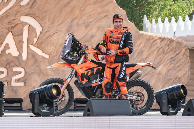 ダニロ・ペトルッチ（テック3KTMファクトリー・レーシング／KTM450ラリー・ファクトリー・レプリカ）／ダカールラリー2022 プロローグ