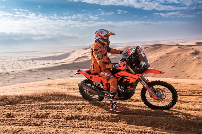 ダニロ・ペトルッチ（テック3KTMファクトリー・レーシング／KTM450ラリー・ファクトリー・レプリカ）／ダカールラリー2022 ステージ1