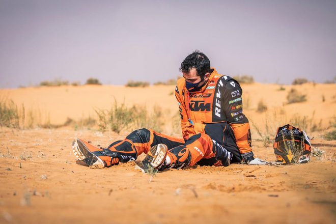 ダニロ・ペトルッチ（テック3KTMファクトリー・レーシング／KTM450ラリー・ファクトリー・レプリカ）／ダカールラリー2022 ステージ2