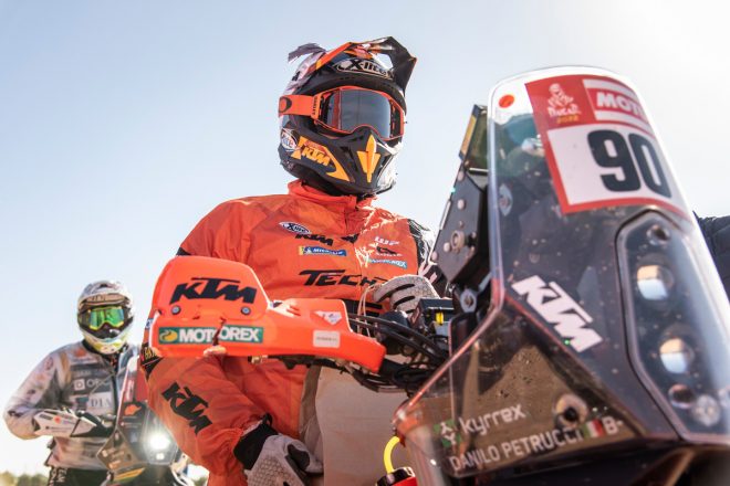ダニロ・ペトルッチ（テック3KTMファクトリー・レーシング／KTM450ラリー・ファクトリー・レプリカ）／ダカールラリー2022 ステージ4