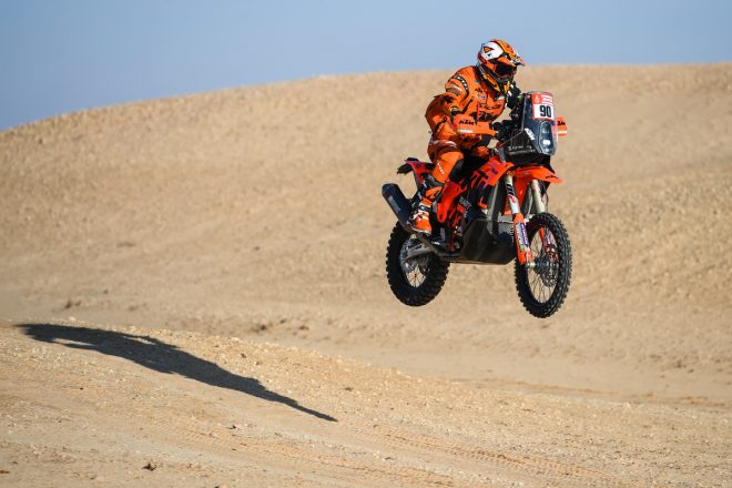 ダニロ・ペトルッチ（テック3KTMファクトリー・レーシング／KTM450ラリー・ファクトリー・レプリカ）／ダカールラリー2022 ステージ4