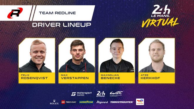 チーム・レッドラインからマックス・フェルスタッペンが参戦する。