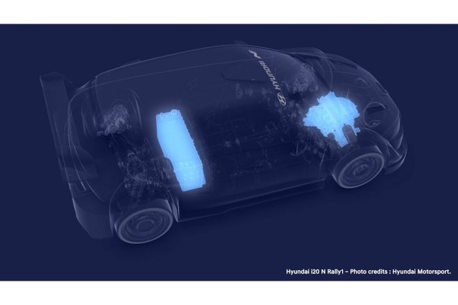 コンパクト・ダイナミクス社から供給される単一プラグインハイブリッドユニットの重量は87kg