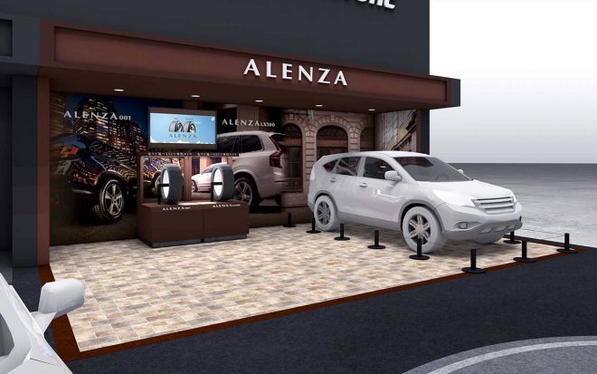 ブリヂストンの『東京オートサロン2022』ブースイメージ（場所：西ホール3）