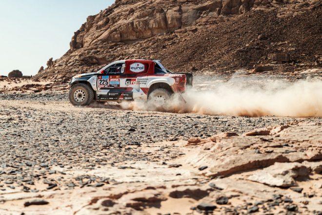 ヘンク・ラテガン／ブレット・カミングス組（GRダカールハイラックスT1＋）　ダカールラリー2022