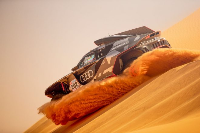 カルロス・サインツ（アウディRS Q e-tron）　ダカールラリー2022