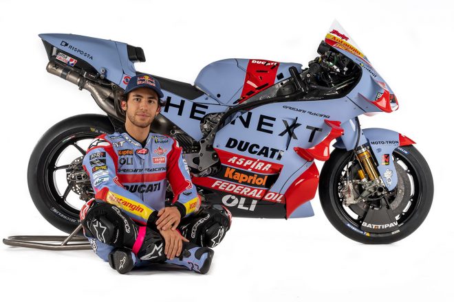 2022MotoGP：エネア・バスティアニーニ（グレシーニ・レーシング）