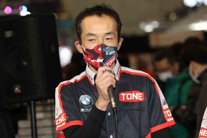 JSB1000に参戦する星野知也（TONE RT SYNCEDGE4413 BMW）／2022年全日本ロード