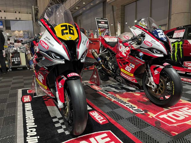 TONE RT SYNCEDGE4413 BMWが使用するBMW M1000RRとS1000RR