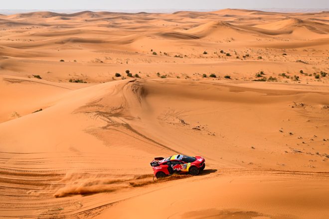 セバスチャン・ローブ駆るBRXハンターT1＋（バーレーン・レイド・エクストリーム）　ダカールラリー2022