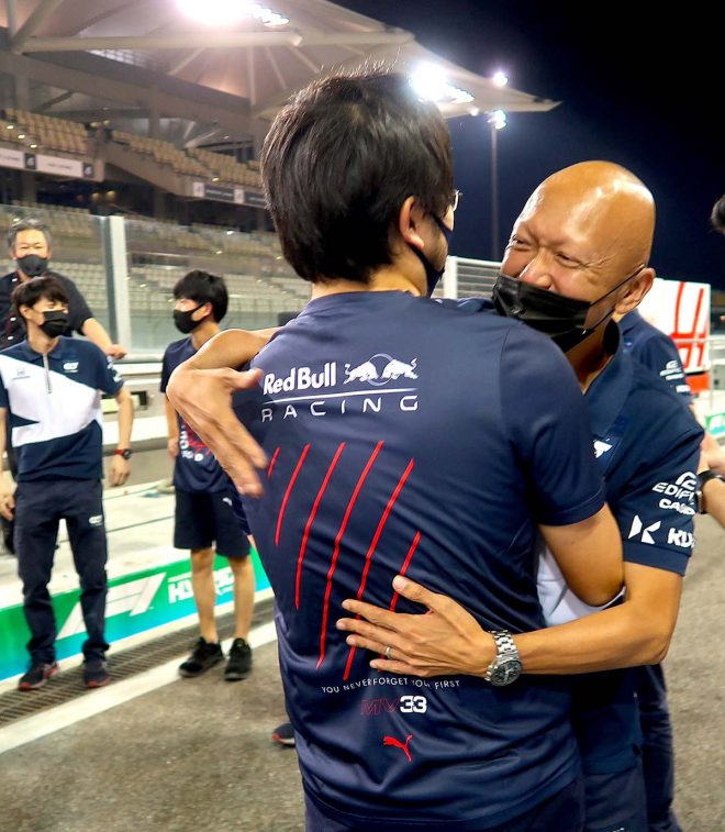 2021年のアブダビGP　ホンダF1森秀臣エンジニア