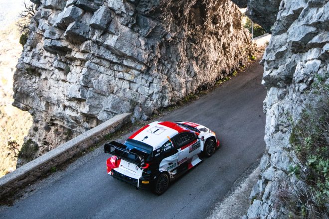 セバスチャン・オジエ（トヨタGRヤリス・ラリー1）　2022年WRC第1戦モンテカルロ