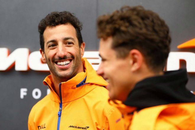2021年F1第19戦ブラジルGP　ダニエル・リカルド（マクラーレン）