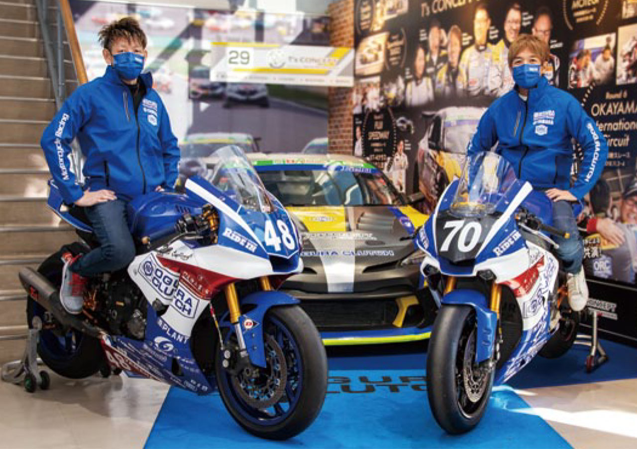 坂本崇、武田雄一（OGURA CLUTCH ORC with RIDE IN）／2022年全日本ロードST1000