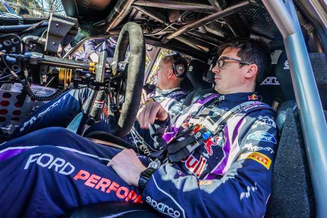 クレイグ・ブリーン（フォード・プーマ・ラリー1）　2022年WRC第1戦モンテカルロ