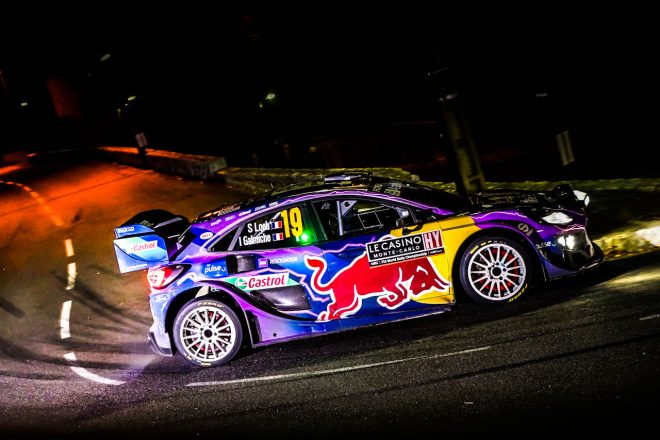 セバスチャン・ローブ（フォード・プーマ・ラリー1／Mスポーツ・フォードWRT）　2022年WRC第1戦モンテカルロ