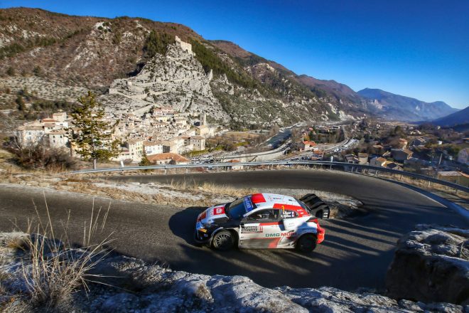 セバスチャン・オジエ（トヨタGRヤリス・ラリー1）　2022年WRC第1戦モンテカルロ