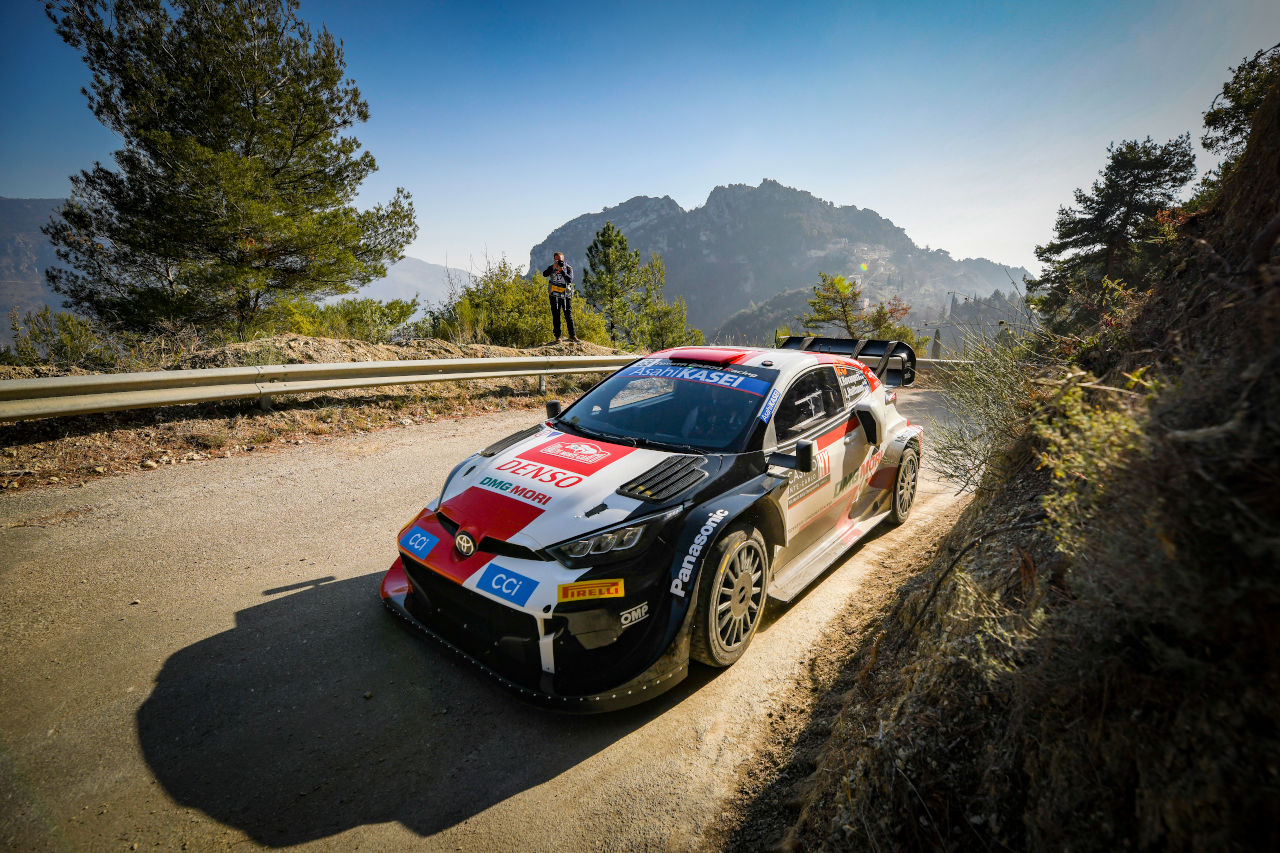 カッレ・ロバンペラ（トヨタGRヤリス・ラリー1）　2022年WRC第1戦モンテカルロ