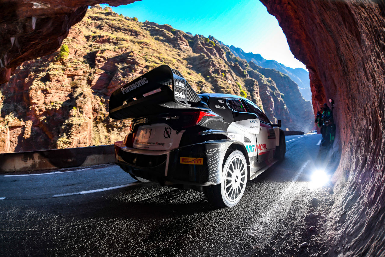 セバスチャン・オジエ（トヨタGRヤリス・ラリー1／TOYOTA GAZOO Racing WRT）　2022年WRC第1戦モンテカルロ