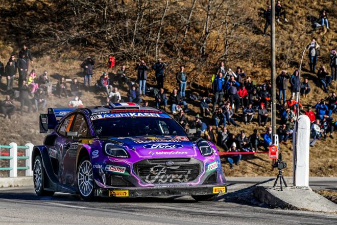 セバスチャン・ローブ（フォード・プーマ・ラリー1）　2022年WRC第1戦モンテカルロ