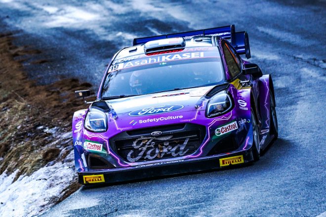 セバスチャン・ローブ（フォード・プーマ・ラリー1）　2022年WRC第1戦モンテカルロ
