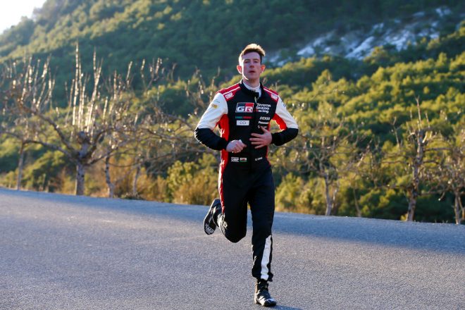 エルフィン・エバンス(トヨタGRヤリス・ラリー1) 2022年WRC第1戦モンテカルロ