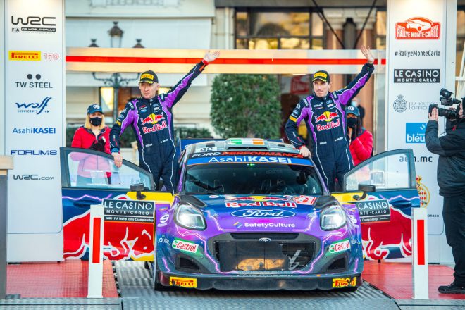 クレイグ・ブリーン／ポール・ネイグル組（フォード・プーマ・ラリー1）　2022年WRC第1戦モンテカルロ