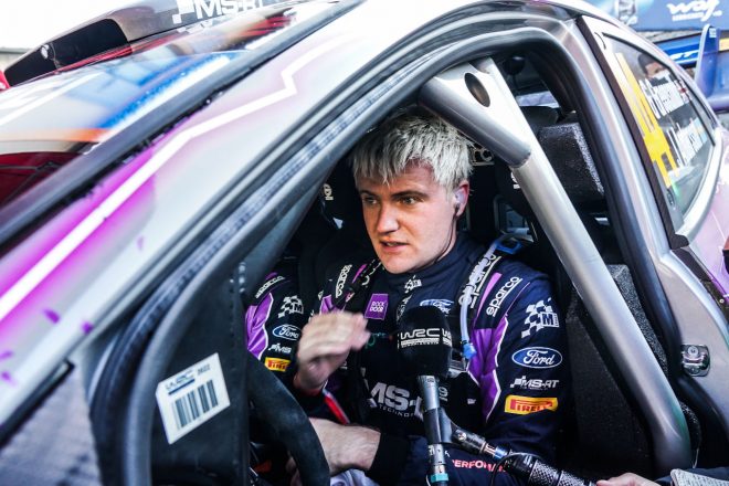 ガス・グリーンスミス（フォード・プーマ・ラリー1）　2022年WRC第1戦モンテカルロ