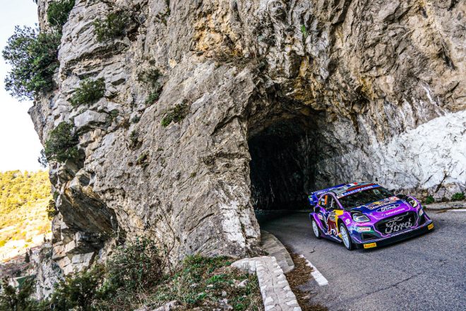 アドリアン・フルモー（フォード・プーマ・ラリー1）　2022年WRC第1戦モンテカルロ