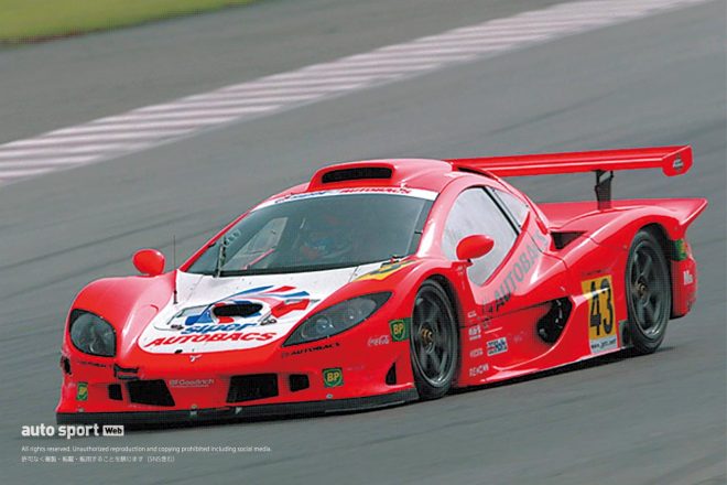 2003年から新田守男と高木真一がドライブしたASLガライヤ。コンビの中でも代表的な一台。