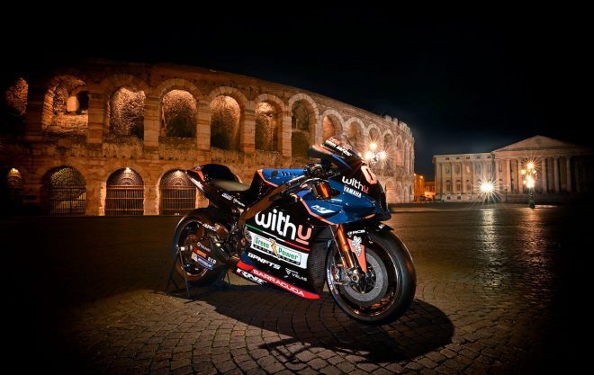 2022MotoGP：WithUヤマハRNF・MotoGPチームのヤマハYZR-M1
