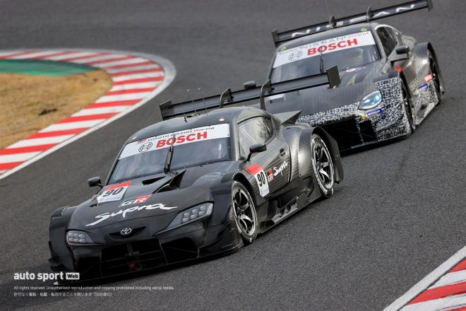 TCD開発車両の90号車トヨタGRスープラ