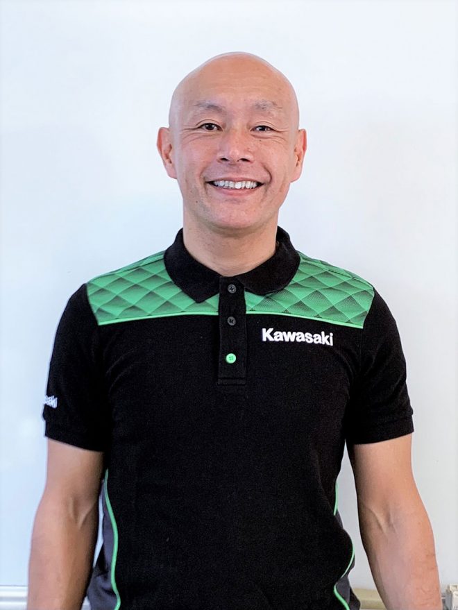 2022年全日本ロード：西嶋修監督（Kawasaki Plaza Racing Team）