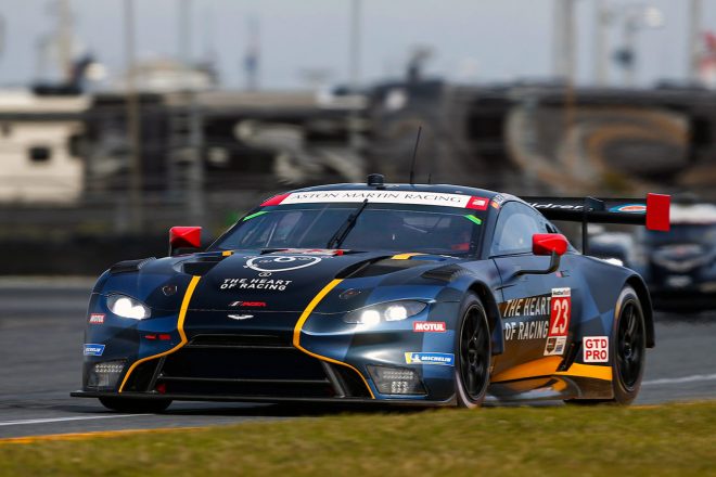 ＃23　ハート・オブ・レーシングチーム／アストンマーティン・バンテージGT3 ロス・ガン／アレックス・リベラス／マキシム・マルタン