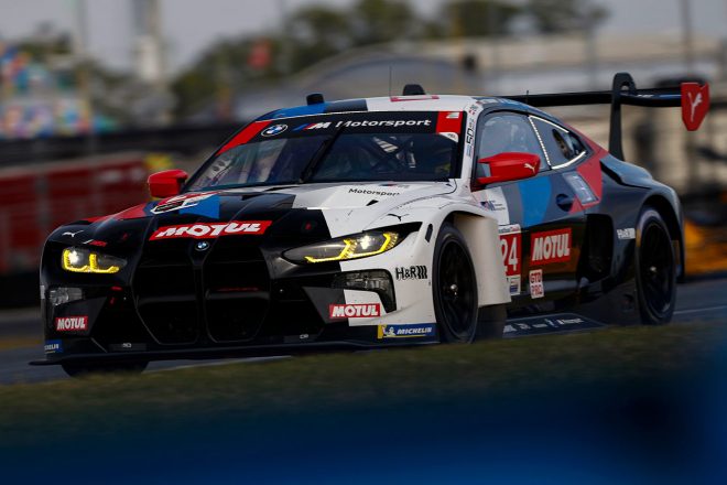 ＃24　BMW MチームRLL／BMW M4 GT3 フィリップ・エング／マルコ・ウィットマン／ニック・イェロリー／シェルドン・ファン・デル・リンデ