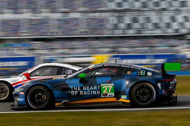 ＃27　ハート・オブ・レーシングチーム／アストンマーティン・バンテージGT3 ロマン・デ・アンジェリス／イアン・ジェームス／ダレン・ターナー／トム・ギャンブル