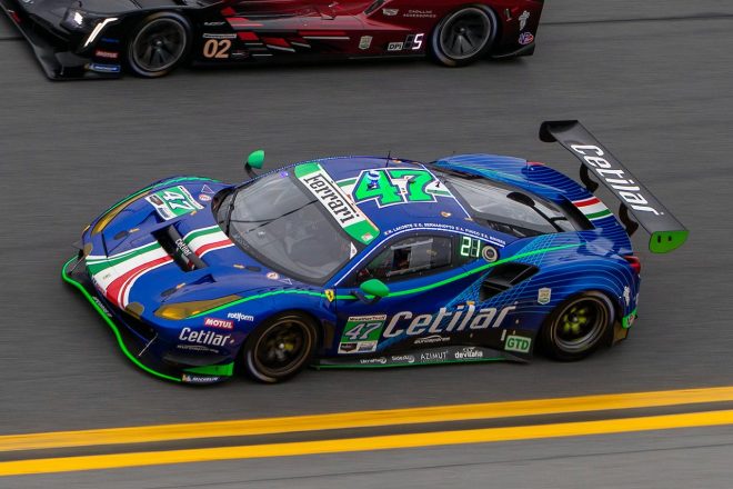 ＃47　チェティラー・レーシング／フェラーリ488 GT3E Evo ロベルト・ラコルテ／ジョルジョ・セルジョナット／アントニオ・フォコ／アレッシオ・ロベラ