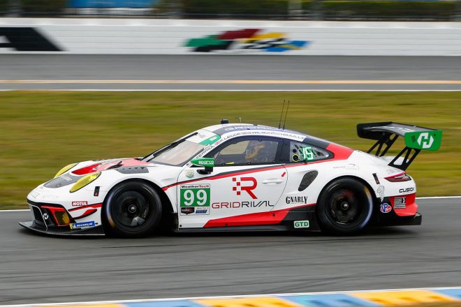 ＃99　チーム・ハードポイント／ポルシェ911 GT3 R ロブ・フェリオール／キャサリン・レッグ／ステファン・ウィルソン／ニック・ブール