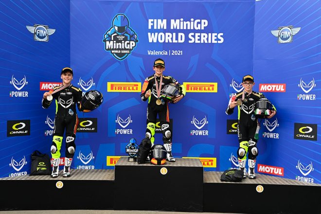 2021FIM MiniGPワールドファイナル トップ3