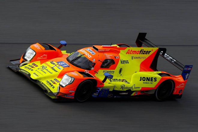 ＃81　ドラゴンスピードUSA／オレカ07・ギブソン エリック・ルクス／デブリン・デフランチスコ／パトリシオ・オワード／コルトン・ハータ