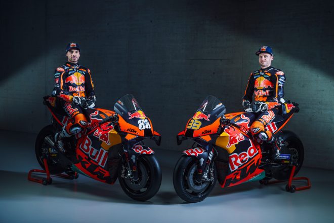 2022MotoGP：レッドブルKTMファクトリー・レーシングの2022年型KTM RC16