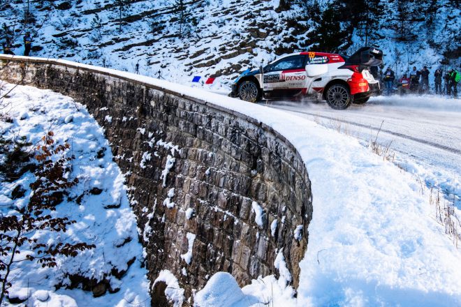 勝田貴元（トヨタGRヤリス・ラリー1）　2022年WRC第1戦モンテカルロ