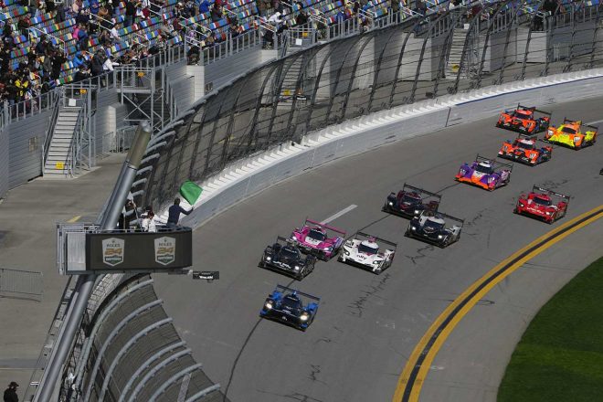 2022年デイトナ24時間レース　スタートシーン