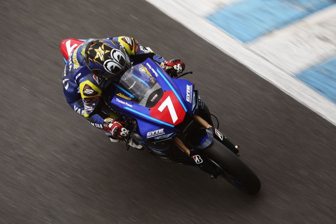 レース1・2を制した中須賀克行選手（YAMAHA FACTORY RACING TEAM）