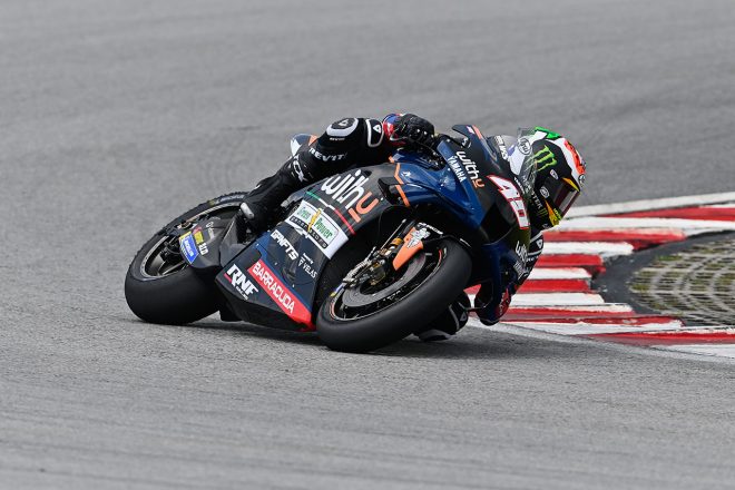 ダリン・ビンダー（WithUヤマハRNF・MotoGPチーム）／2022MotoGPセパンシェイクダウンテスト1日目