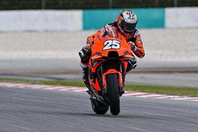 ラウル・フェルナンデス（テック3KTMファクトリー・レーシング）／2022MotoGPセパンシェイクダウンテスト1日目